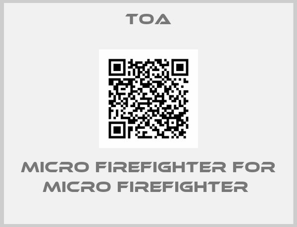 Toa-MICRO FIREFIGHTER FOR MICRO FIREFIGHTER 