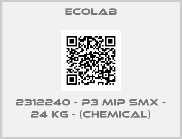 Ecolab-2312240 - P3 Mip SMX - 24 kg - (chemical)