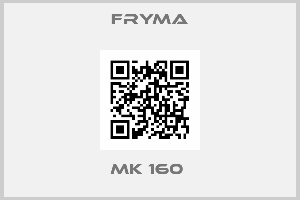 Fryma-MK 160 