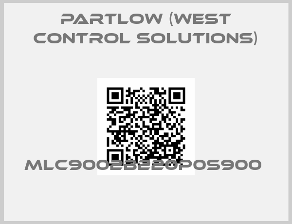 Partlow (West Control Solutions)-MLC9002B220P0S900 