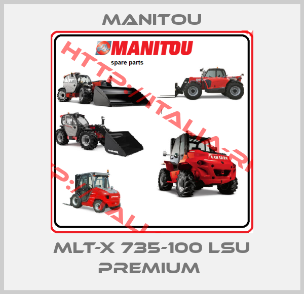 Manitou-MLT-X 735-100 LSU PREMIUM 