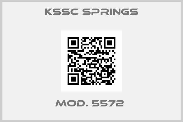 KSSC Springs-MOD. 5572 