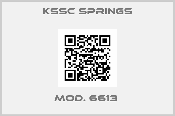 KSSC Springs-MOD. 6613 