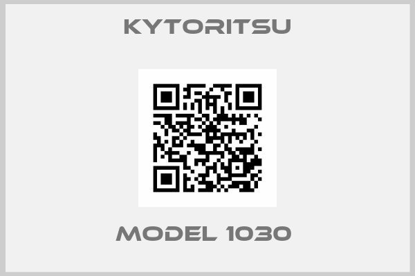 KYTORITSU-MODEL 1030 