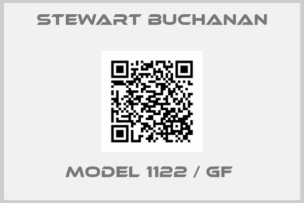 Stewart Buchanan-Model 1122 / GF 