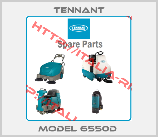 Tennant-MODEL 6550D 