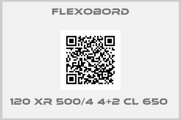 Flexobord-120 XR 500/4 4+2 CL 650 