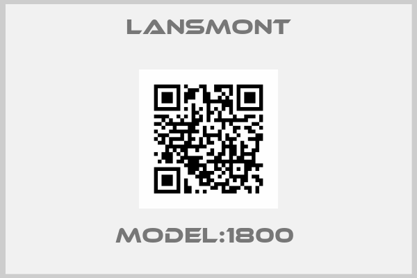 Lansmont-MODEL:1800 