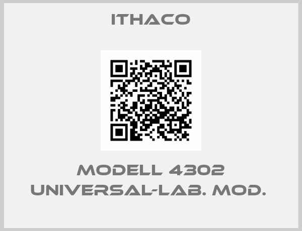 Ithaco-MODELL 4302 UNIVERSAL-LAB. MOD. 