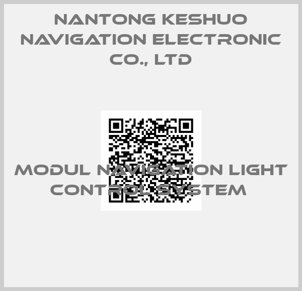 Nantong Keshuo Navigation Electronic Co., Ltd-MODUL NAVIGATION LIGHT CONTROL SYSTEM 