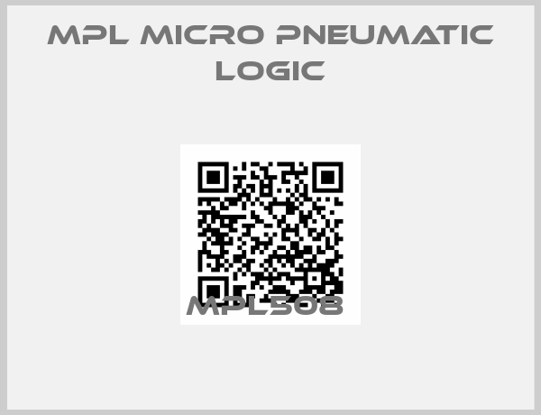 MPL Micro Pneumatic Logic-MPL508 
