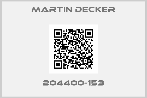 MARTIN DECKER-204400-153
