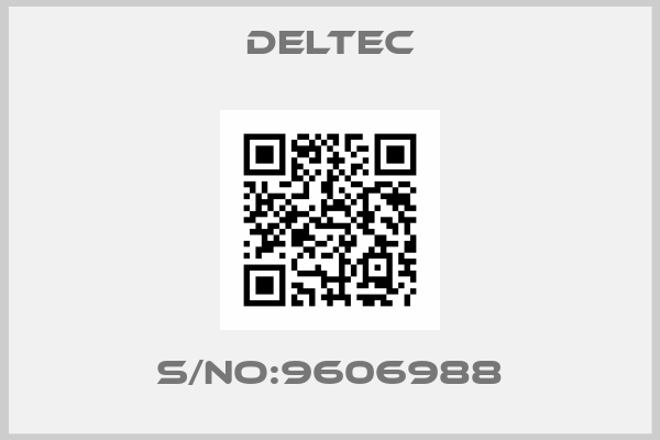 DELTEC-S/No:9606988
