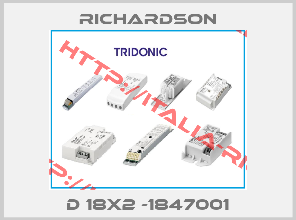 RICHARDSON-D 18X2 -1847001