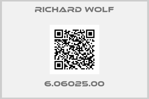 RICHARD WOLF-6.06025.00
