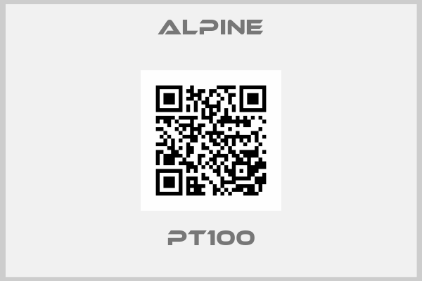 Alpine-PT100
