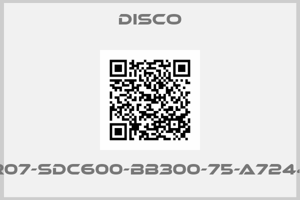 DISCO-R07-SDC600-BB300-75-A7244