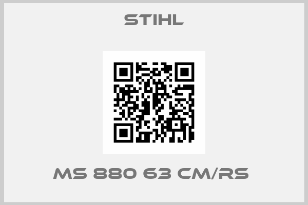 Stihl-MS 880 63 CM/RS 