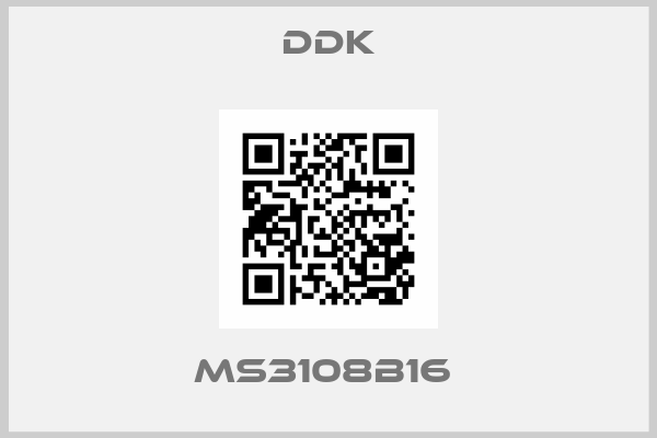 DDK-MS3108B16 