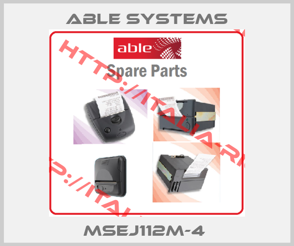 ABLE SYSTEMS-MSEJ112M-4 