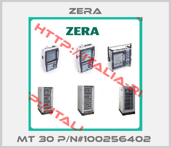 Zera-MT 30 P/N#100256402 