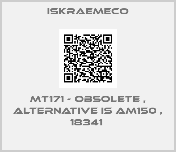 Iskraemeco-MT171 - obsolete , alternative is AM150 , 18341 