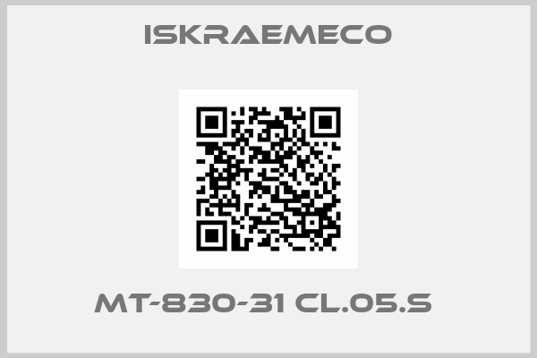 Iskraemeco-MT-830-31 CL.05.S 