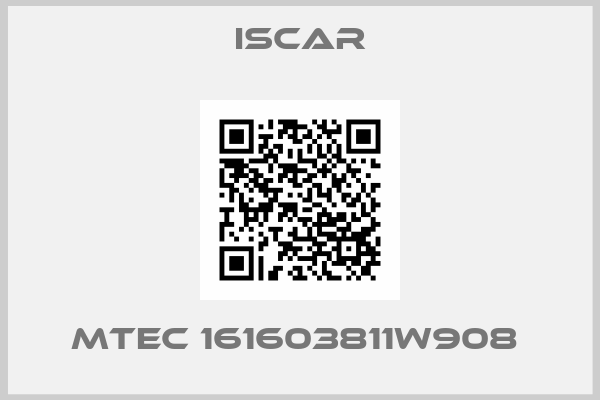 Iscar-MTEC 161603811W908 