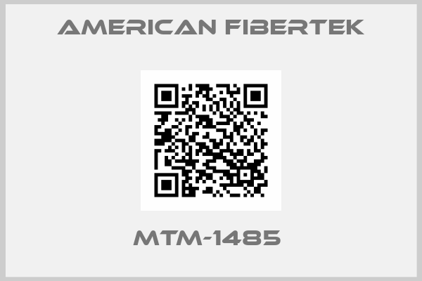 American Fibertek-MTM-1485 