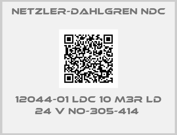 NETZLER-DAHLGREN NDC-12044-01 LDC 10 M3R LD 24 V NO-305-414 