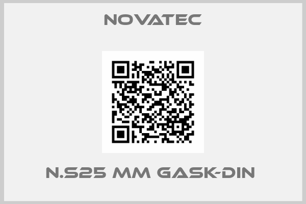 Novatec-N.S25 MM GASK-DIN 
