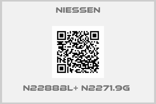 NIESSEN-N2288BL+ N2271.9G 