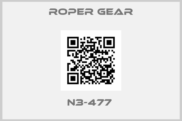 Roper gear-N3-477 