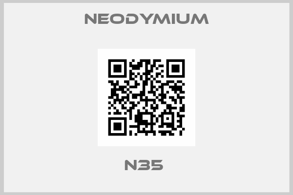 Neodymium-N35 