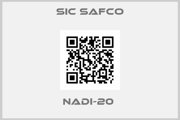 Sic Safco-NADI-20 