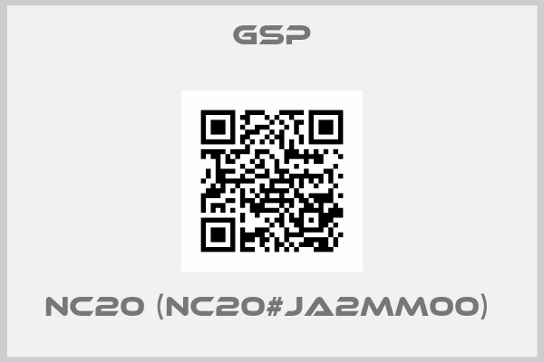 Gsp-NC20 (NC20#JA2MM00) 