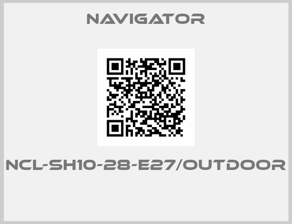 Navigator-NCL-SH10-28-E27/Outdoor 