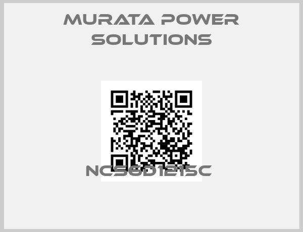 Murata Power Solutions-NCS6D1215C 