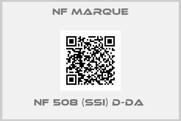 NF Marque-NF 508 (SSI) D-DA 