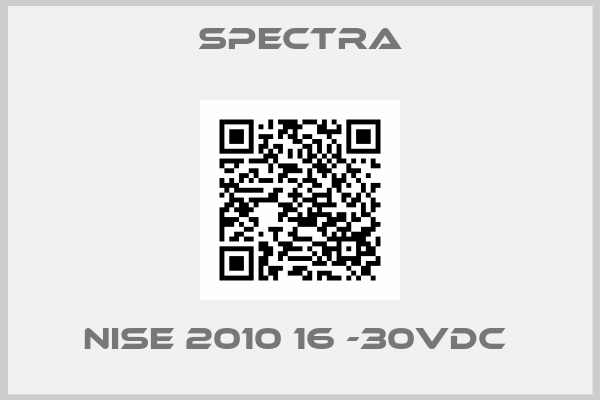 Spectra-NISE 2010 16 -30VDC 