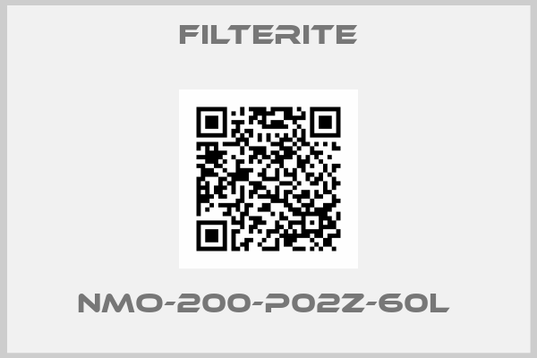 FILTERITE-NMO-200-P02Z-60L 