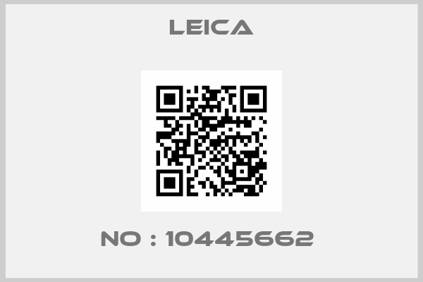 Leica-No : 10445662 