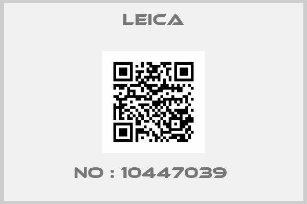Leica-No : 10447039 