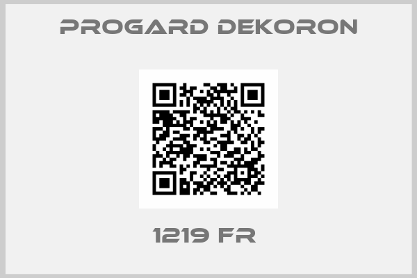 Progard Dekoron-1219 FR 