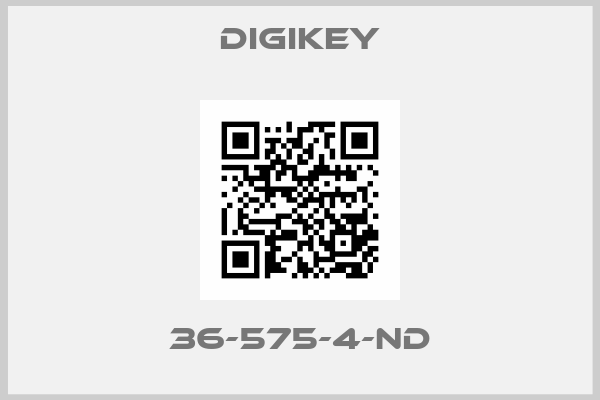 DIGIKEY-36-575-4-ND