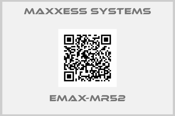 Maxxess Systems-eMAX-MR52
