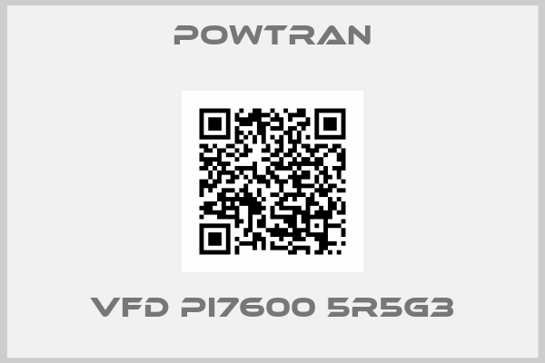 Powtran-VFD PI7600 5R5G3
