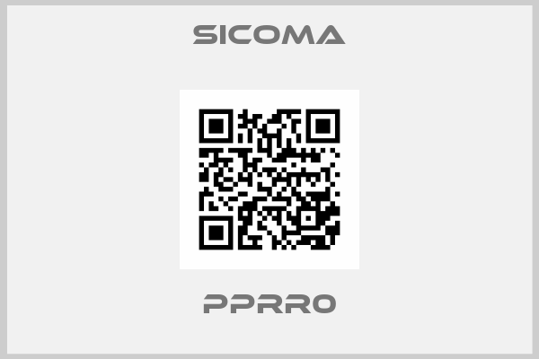 SICOMA-PPRR0