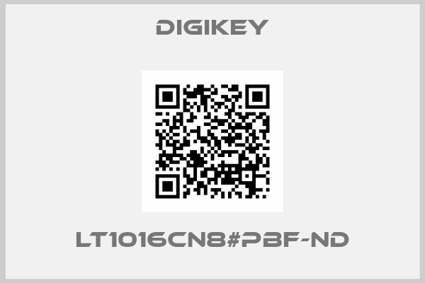 DIGIKEY-LT1016CN8#PBF-ND
