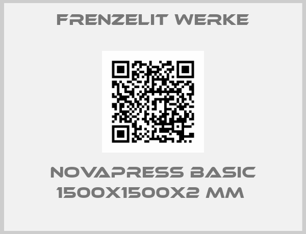 Frenzelit Werke-NOVAPRESS BASIC 1500X1500X2 MM 